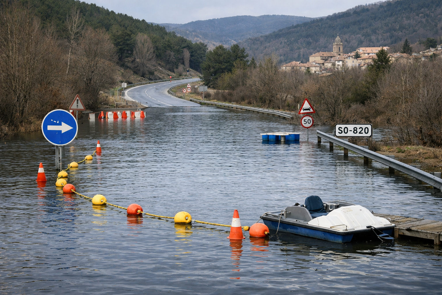 La Gran Balsa de El Royo: ¿Monumento Natural o Desafío Olímpico para la DGT?