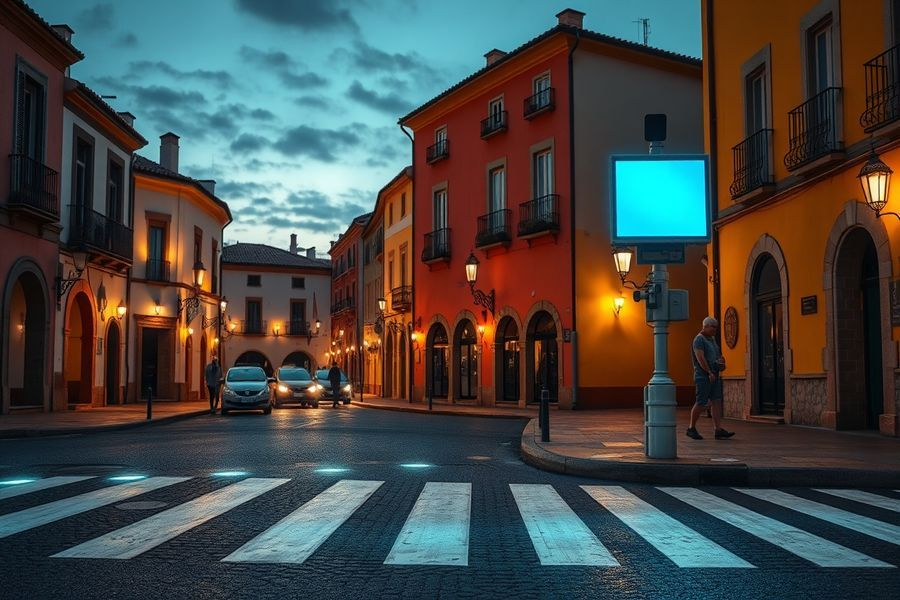 La Revolución del Asfalto: Almazán Instala Pasos de Cebra que Saben Más que Usted