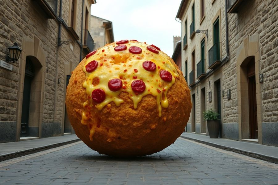 Soria, al borde del abismo culinario: ¿Es la croqueta de pizza el principio del fin?