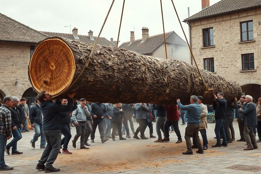 San Leonardo de Yagüe: ¿Tradición o Terapia de Grupo con Tronco?
